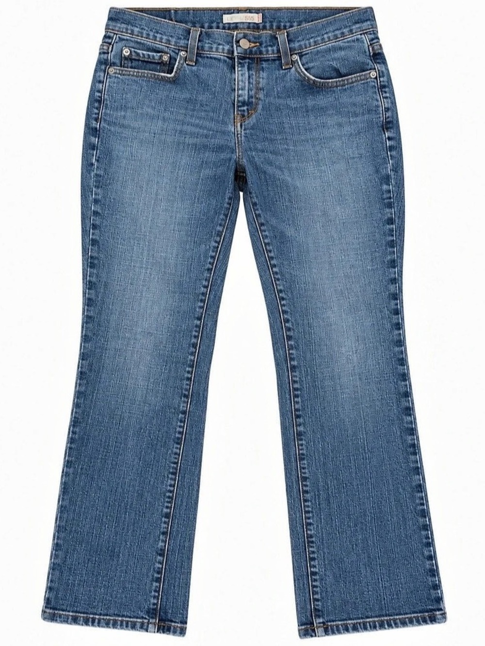 Levi’s Straight Leg Jeans in Blue Waist 6 Short